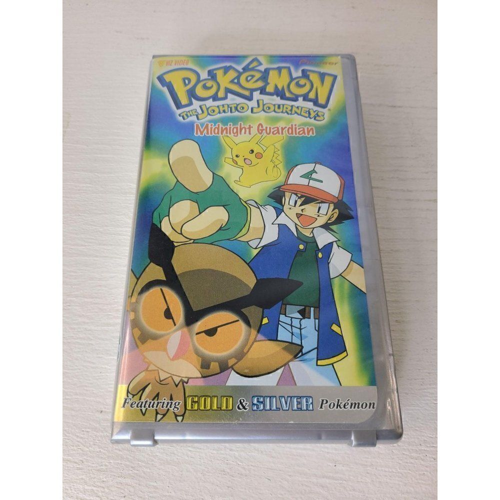 Vintage Pokemon Vol. 40: The Johto Journeys - Midnight Guardian (VHS, 2001)